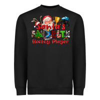 Black santas favorite hockey player Heavyweight Sweatshirt - CowGirlArtShop