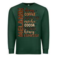 Sports Green melanin shades of brown Premium Sweatshirt - LillyAllenDesigns