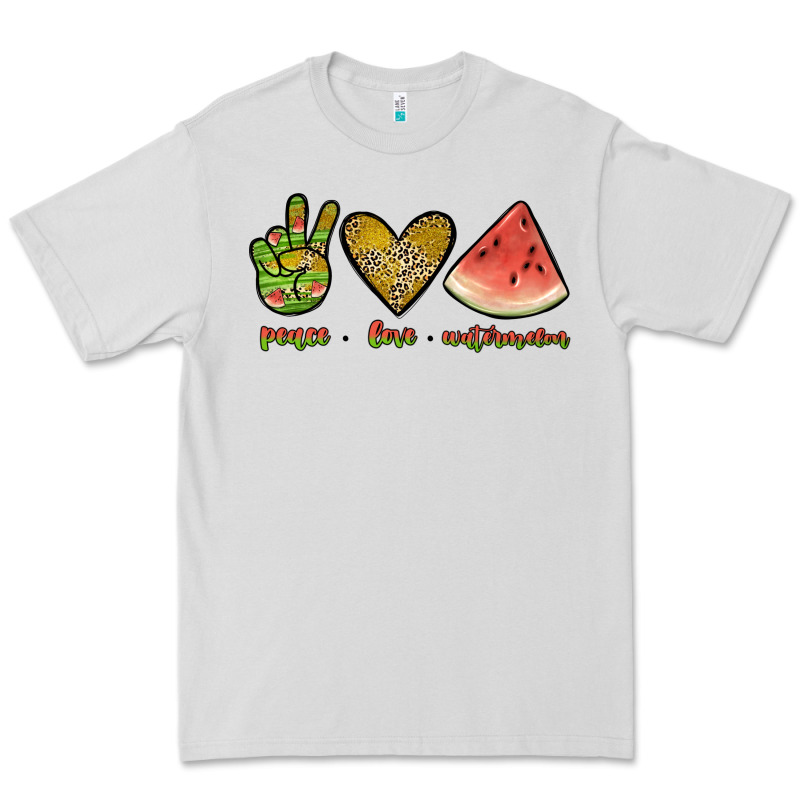 Peace Love Watermelon Premium Tee by JahusDesignShop | Teevron