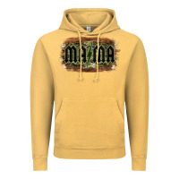 Vintage Mustard Camouflage Patterned Mama Tried Vintage Hoodie - Bettercallsaul