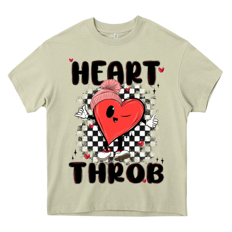 Heart Throb Heavy Core Tee by MaliasSmallBusiness | Teevron