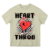 Mossy heart throb Heavy Core Tee - MaliasSmallBusiness