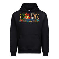 Black Christmas Jolly Teacher Urban Hoodie - Artiststas