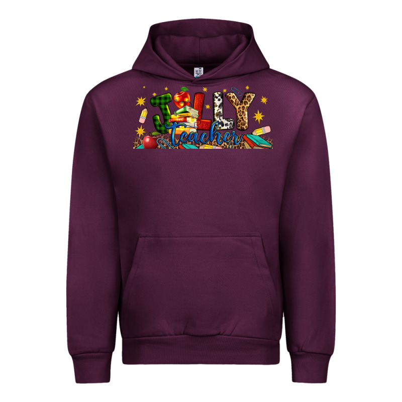 Christmas Jolly Teacher Urban Hoodie by Artiststas | Teevron