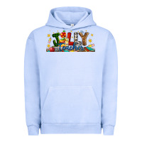 Pigment Grape Ice Christmas Jolly Teacher Urban Hoodie - Artiststas