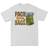 Dove Grey pack your bags Premium Tee - NancyCooperArtShop