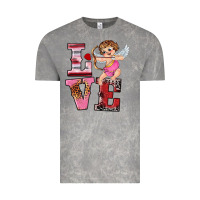 Cloud Rock valentine's day cupid love Vintage Tee - RanaPortraitStore