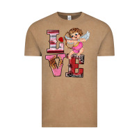 Vintage Coffee valentine's day cupid love Vintage Tee - RanaPortraitStore