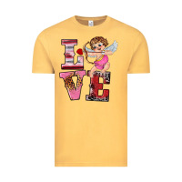 Vintage Mustard valentine's day cupid love Vintage Tee - RanaPortraitStore