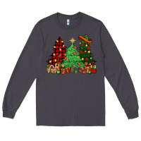 Smoke Mexican Christmas trees Long Sleeve Tee - NancyCooperArtShop