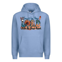 Colony Blue Trust in the lord with all your heart Premium Hoodie - FaDigitalArtStudio