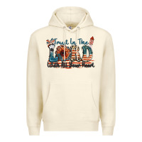Sandshell Trust in the lord with all your heart Premium Hoodie - FaDigitalArtStudio