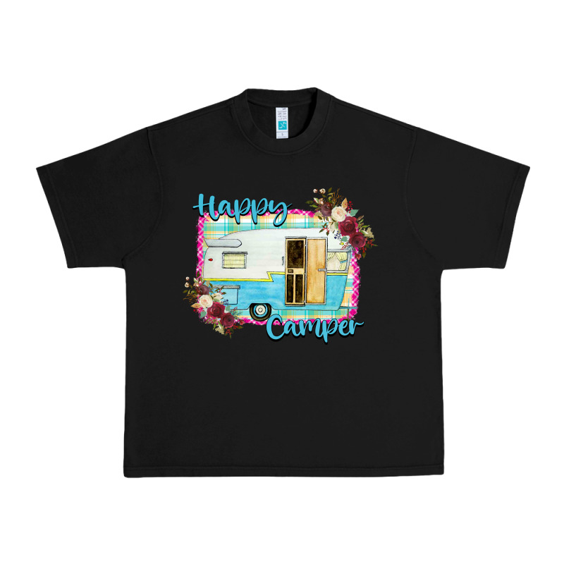 Happy Camper With Flowers Urban Heavy Tee by Bettercallsaul | Teevron