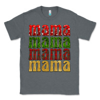 Charcoal Heather Christmas mama Classic Tee - BarkalooDesign