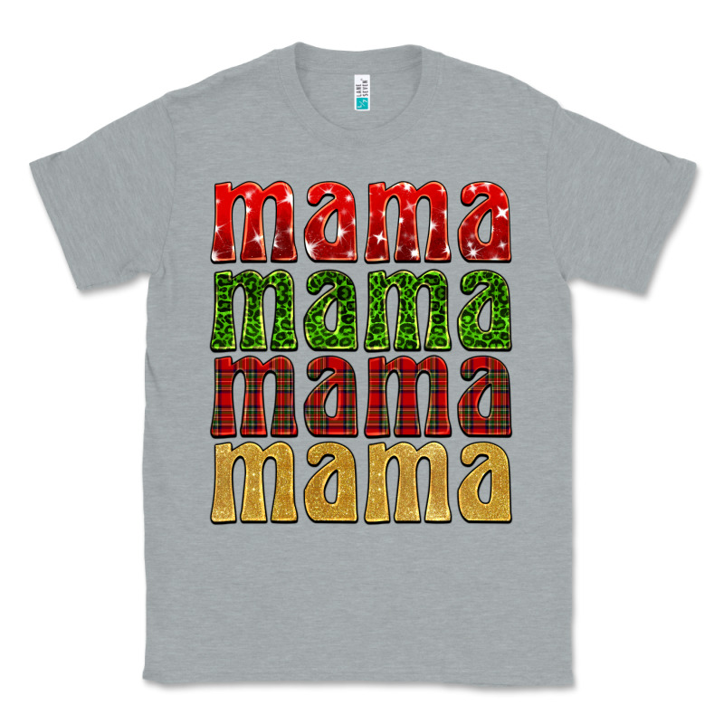 Christmas Mama Classic Tee by BarkalooDesign | Teevron