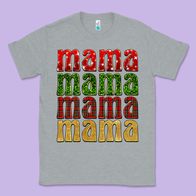 Christmas Mama Classic Tee Designed By Barkaloodesign