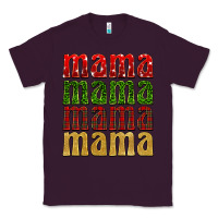 Plum Christmas mama Classic Tee - BarkalooDesign