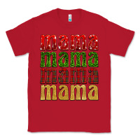 Red Christmas mama Classic Tee - BarkalooDesign