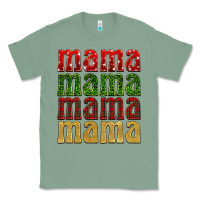 Sage Christmas mama Classic Tee - BarkalooDesign