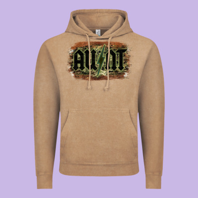 Aunt Camouflage Vintage Hoodie Designed By Bettercallsaul