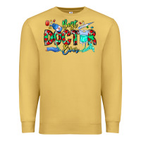 Antique Gold Best Doctor Ever Premium Sweatshirt - CowhideDigitalArt