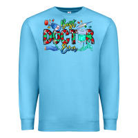 Ocean Blue Best Doctor Ever Premium Sweatshirt - CowhideDigitalArt