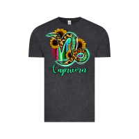 Vintage Black Capricorn Zodiac Vintage Tee - Bettercallsaul