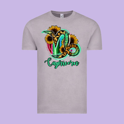 Capricorn Zodiac Vintage Tee Designed By Bettercallsaul