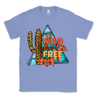 Colony Blue Wıld and Free Classic Tee - JahusDesignShop