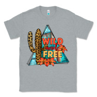 Heather Grey Wıld and Free Classic Tee - JahusDesignShop