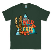 Sports Green Wıld and Free Classic Tee - JahusDesignShop