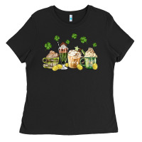 Patricks Day Coffee Ladies Tee | Teevron