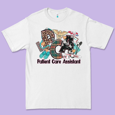 Pca Patient Care Assistant Western Premium Tee Designed By Nancycooperartshop