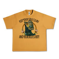 Peanut Butter Keep Your Soul Clean And Your Boots Dırty Cowgirl Boots Urban Heavy Tee - Bettercallsaul