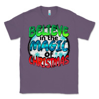 Lavender believe in the magic of christmas Classic Tee - BarkalooDesign
