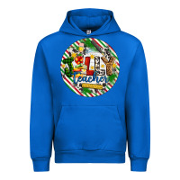 Cobalt Christmas Jolly Teacher Urban Hoodie - Artiststas