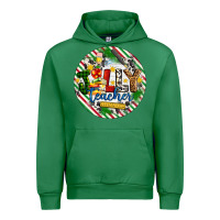 Emerald Christmas Jolly Teacher Urban Hoodie - Artiststas