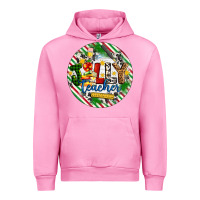 Fuchsia Pink Christmas Jolly Teacher Urban Hoodie - Artiststas