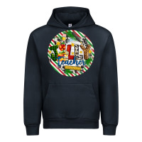 Navy Christmas Jolly Teacher Urban Hoodie - Artiststas