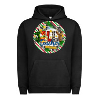Pigment Black Christmas Jolly Teacher Urban Hoodie - Artiststas