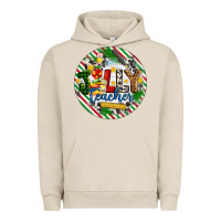 Pigment French Oak Christmas Jolly Teacher Urban Hoodie - Artiststas