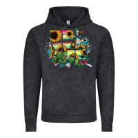 Louisiana Map Sunflower Cactus Serape Vintage Hoodie | Teevron