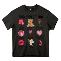 Asphalt god says i am valentine's day Heavy Core Tee - MaliasSmallBusiness