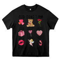 Black god says i am valentine's day Heavy Core Tee - MaliasSmallBusiness