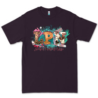 Plum lpn licensed practical nurse western Premium Tee - NancyCooperArtShop
