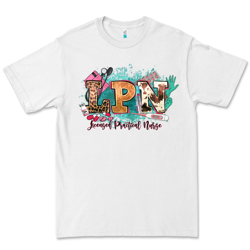 Lpn Licensed Practical Nurse Western Premium Tee by NancyCooperArtShop | Teevron