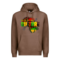 Chestnut Do it for the culture Premium Hoodie - FaDigitalArtStudio