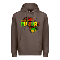 Coffee Do it for the culture Premium Hoodie - FaDigitalArtStudio