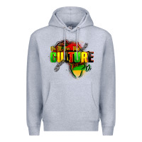 Heather Grey Do it for the culture Premium Hoodie - FaDigitalArtStudio