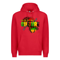 Red Do it for the culture Premium Hoodie - FaDigitalArtStudio